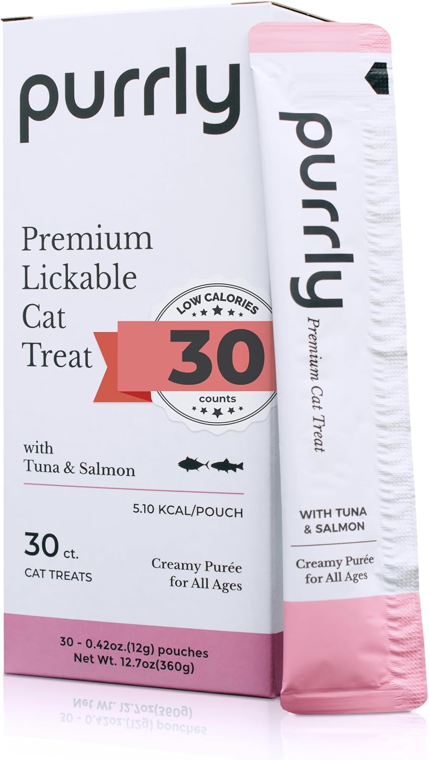 Purrly Lickable Wet Cat Treats Healthy Grain-Free Chicken Variety Pack (18 Count) Squeezable Creamy Pure with Human-Grade Protein Functional Nutrients Non-GMO No-Artificial-Additives Low-Phosphorus - Image 15