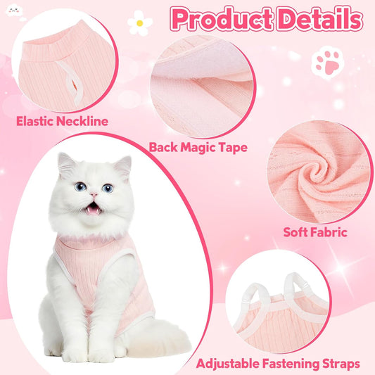Coppthinktu surgical onesie side profile for cats