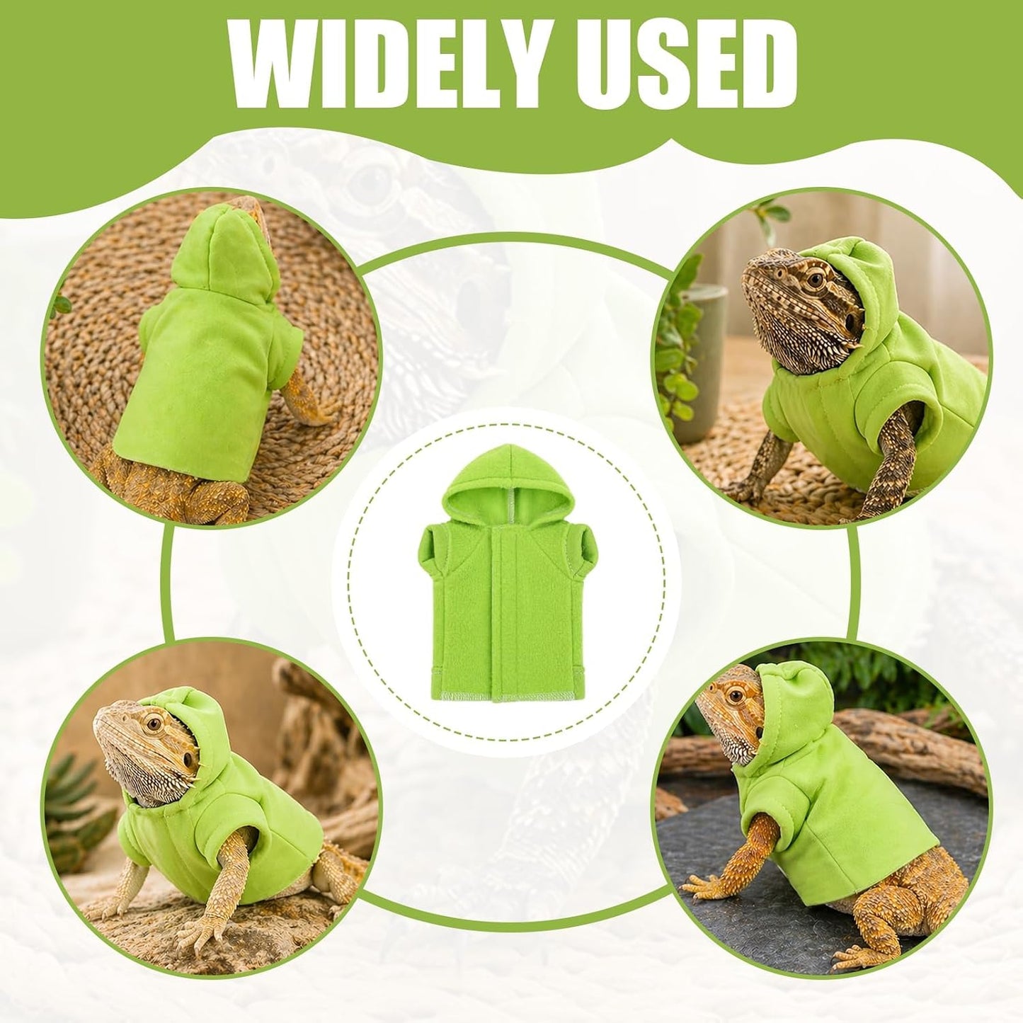 Husoiuy pet reptile photoshoot costume packaging view
