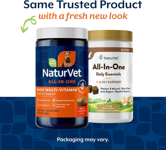 NaturVet dog multivitamin soft chews texture close up
