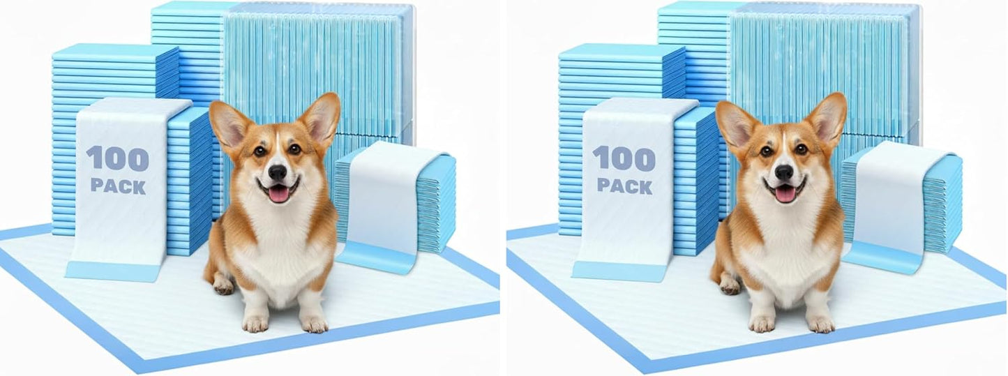 FluffyDream Super Absorbent Waterproof Dog and Puppy Pet Training Pad, Housebreaking Pet Pad,Blue (17.6"x23.6" (50PCS)) - Image 15