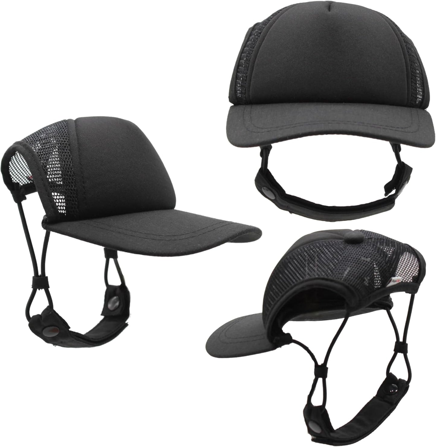 DIY PupLid Trucker Hats (Cranberry, Large) - Customizable Dog Hat, Blank Canvas for Personalized Design, Adjustable, Premium Stylish Sun Protection - Image 15