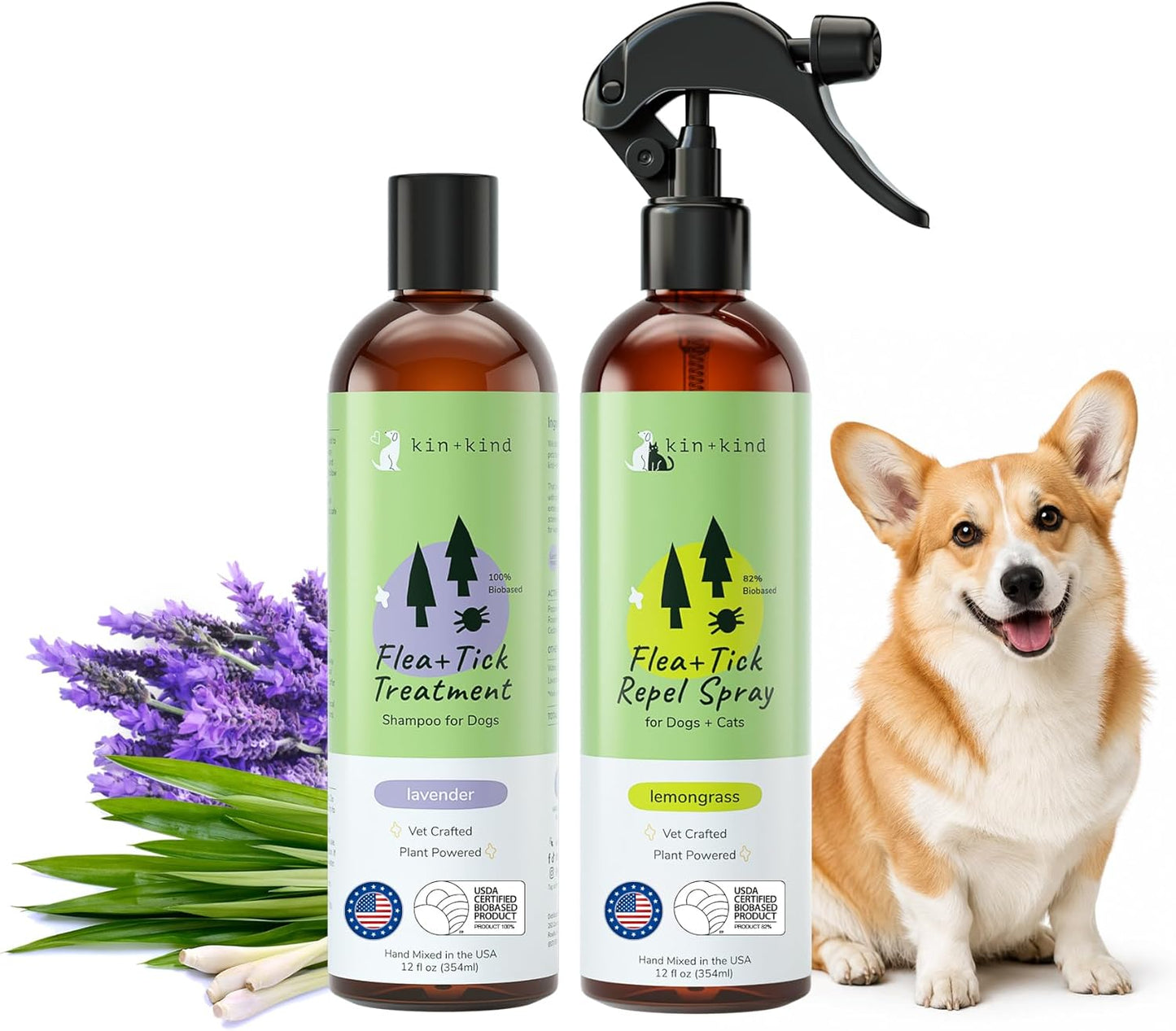Flea Tick Protection Kit (Lavender Shampoo - Lavender Spray) - Image 11