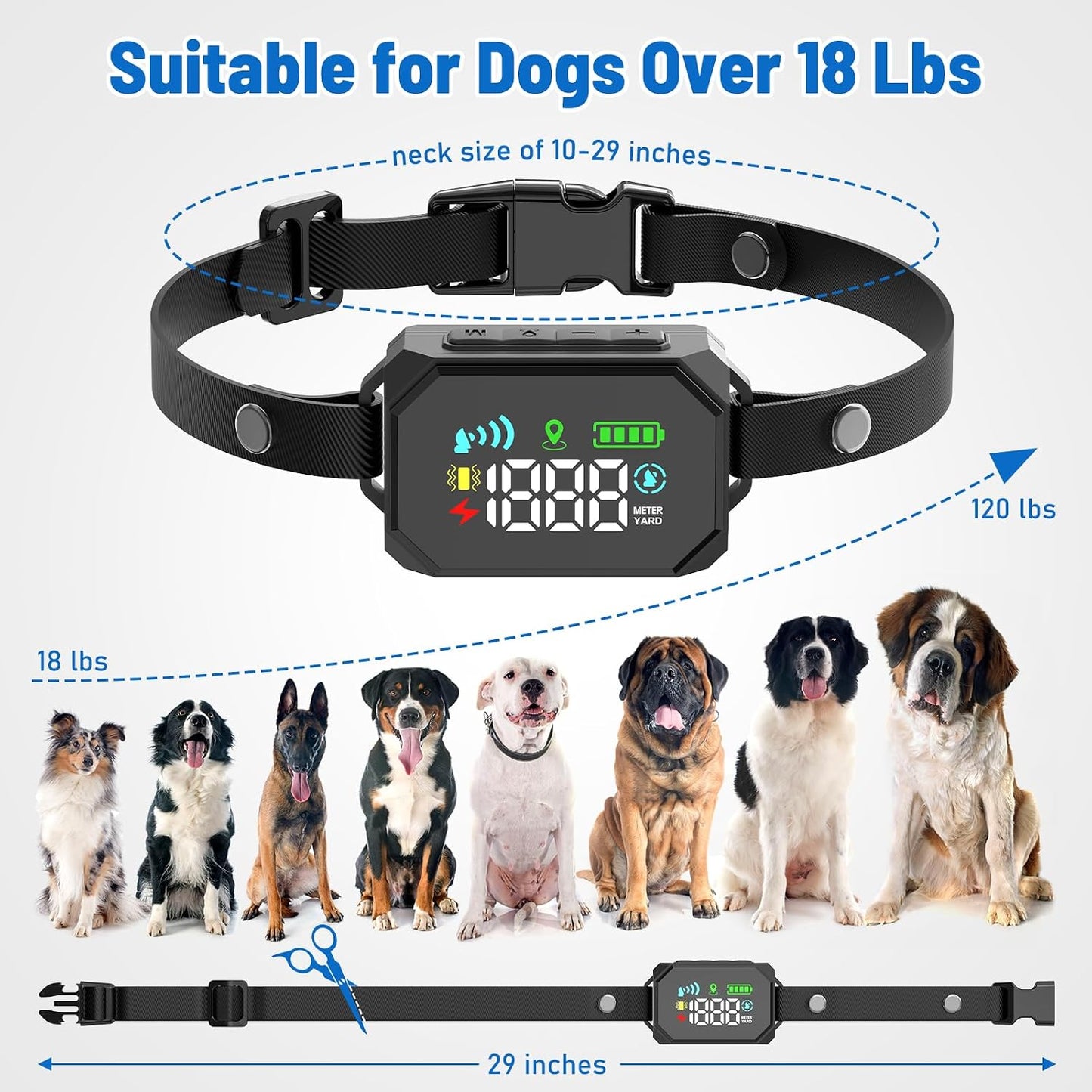 Complete accessories package for the imported wireless pet containment system.