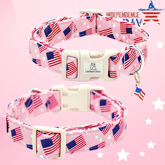 Adjustable buckle detail on Lionheart Glory collar