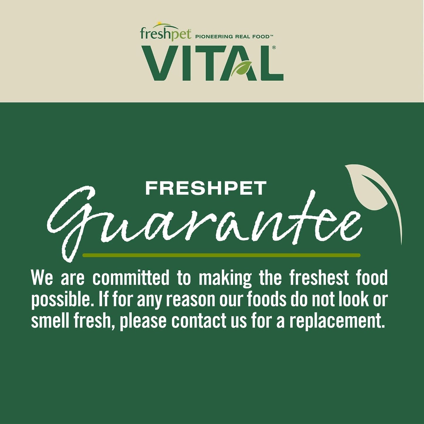 Premium refrigerated dog food roll by Freshpet