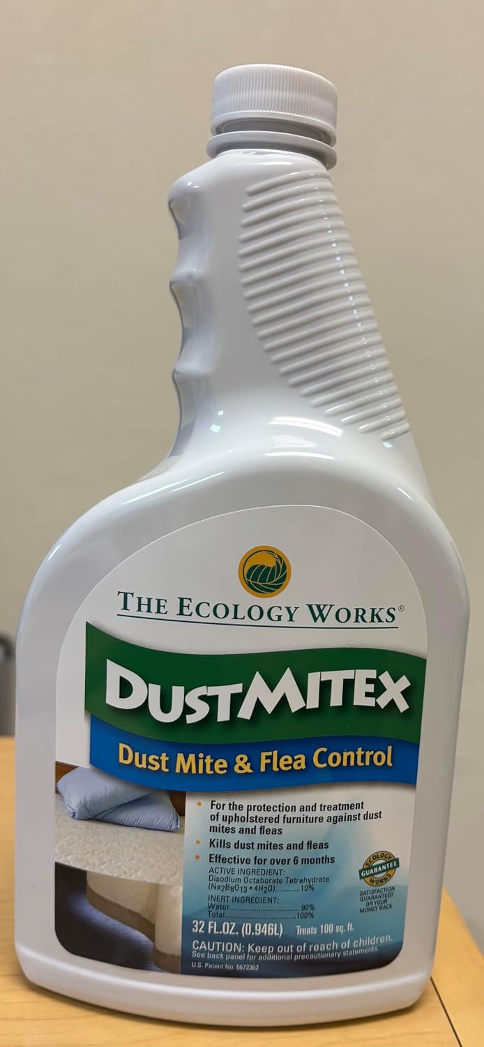 Premium 32 ounce pet safe dust mite remover for upholstery