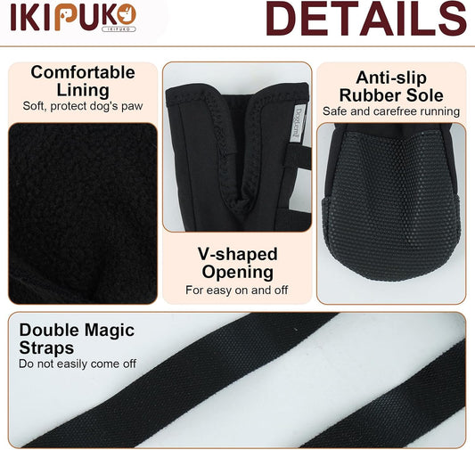 Ikipuko anti-slip injured paw protector side profile