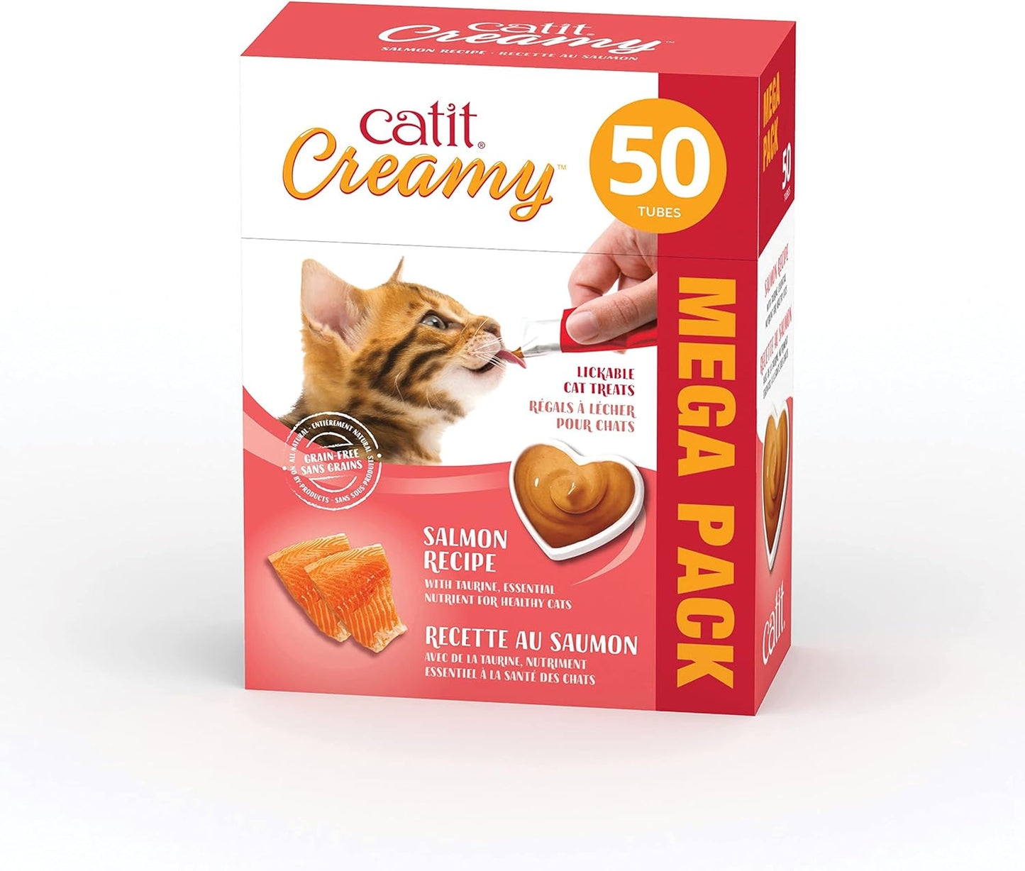 Catit Creamy Lickable Cat Treat - Hydrating and Healthy Treat for Cats of All Ages - Assortment, 72-Pack - Image 15