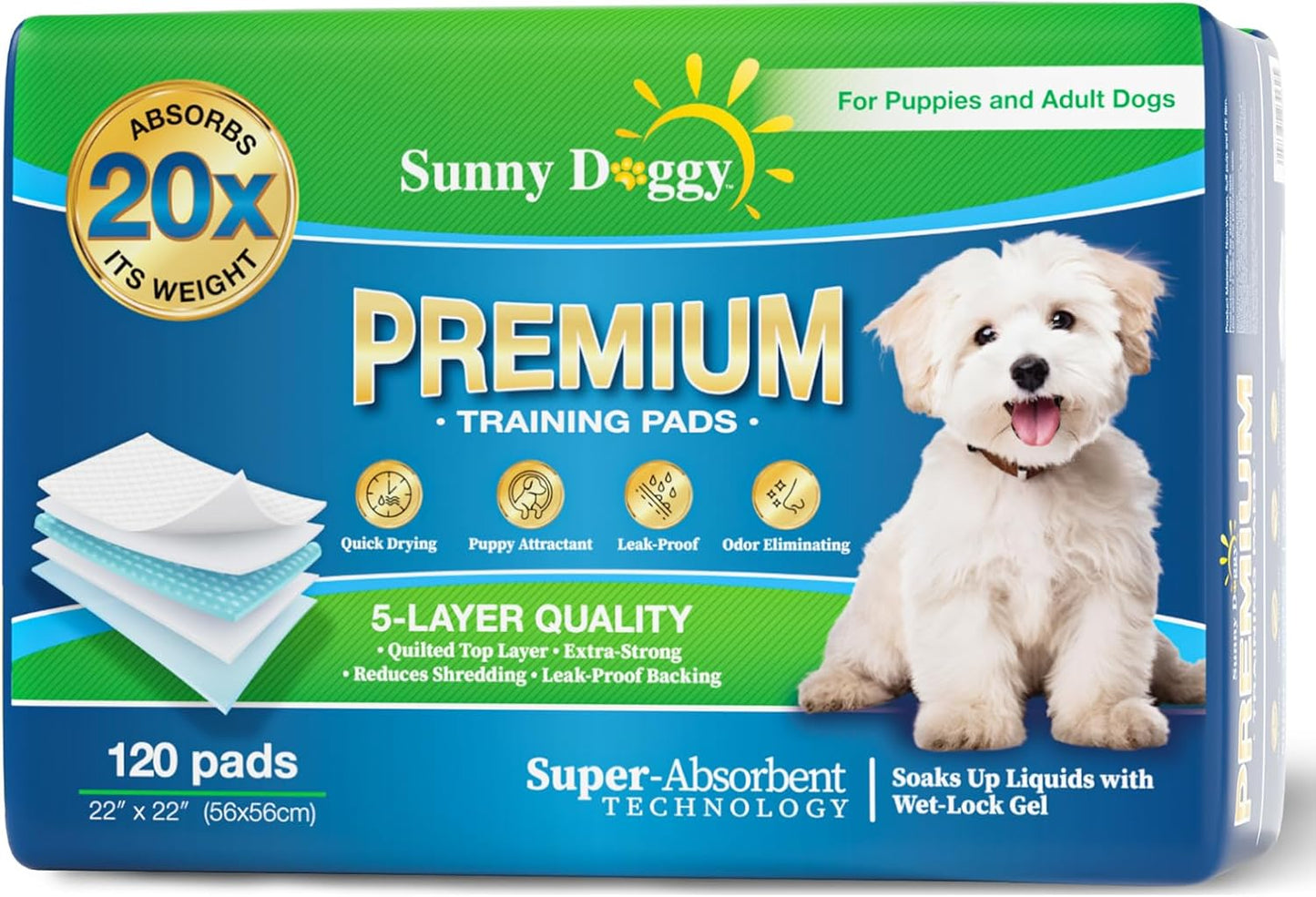 Pee Pads for Dogs Extra Large 36"x 36", 40 Count Puppy Pads Pet Training Pads Disposable Upgraded Odor Control, Potty Pads Absorbent and Leak-Proof Dog Housebreaking & Puppy Supplies - Image 12