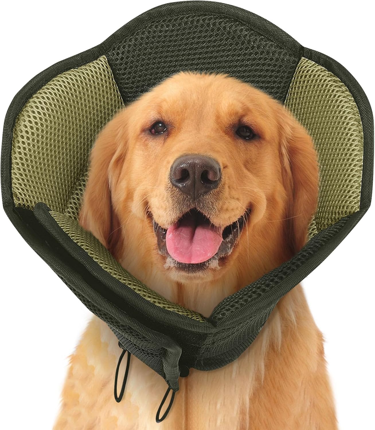 Dog Cone - Soft Cone for Dogs to Stop Licking, Pet E-Collar Alternative After Surgery, Adjustable Pet Recovery Collar for Wound Healing, Blue Large - Image 15