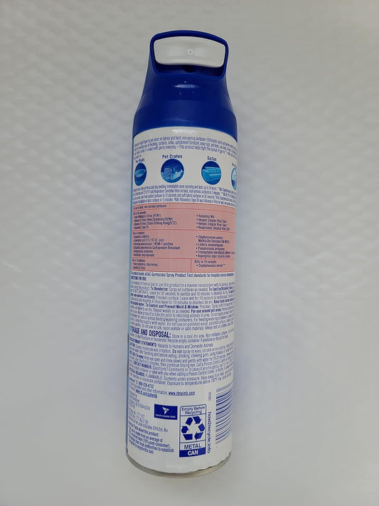 Lysol Pet Solutions disinfectant aerosol bottle for odor removal