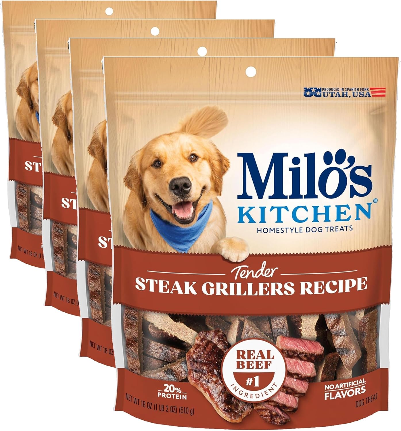 Milo's Kitchen Chicken Meatballs Dog Treats, 18-Ounce - Image 15
