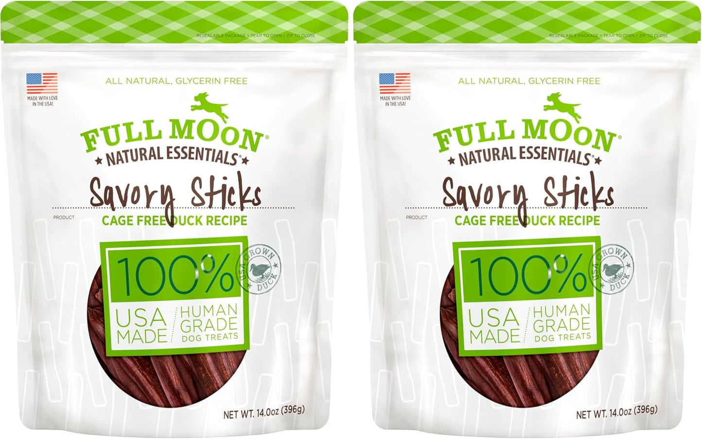 Full Moon All Natural Human Grade Dog Treats, Essential Beef Savory Sticks, 14 Ounce - Image 15