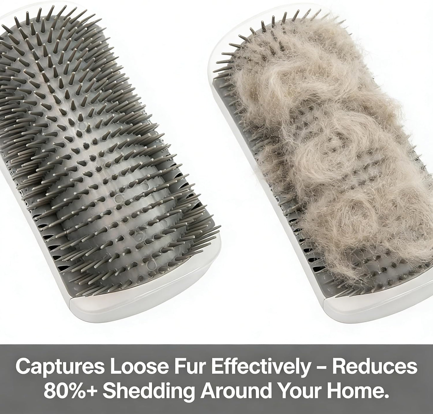 Dhgate polypropylene plastic pet massage comb packaging contents including adhesive pads
