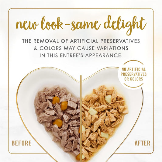 Purina Fancy Feast Delights with Cheddar wet cat food cans stack