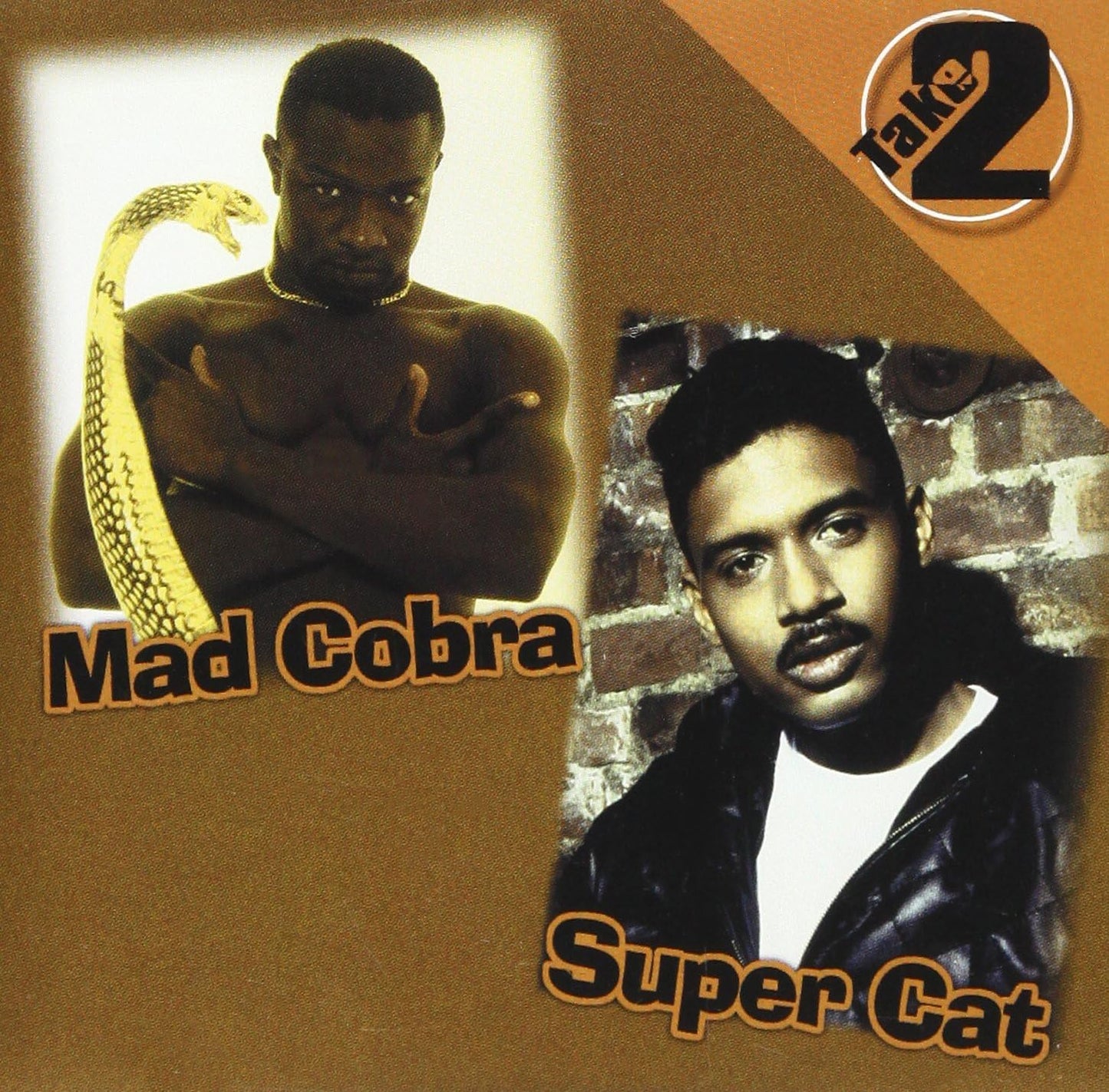 Super Cat and Mad Cobra Take 2 album cover front view authentic dancehall reggae compilation CD