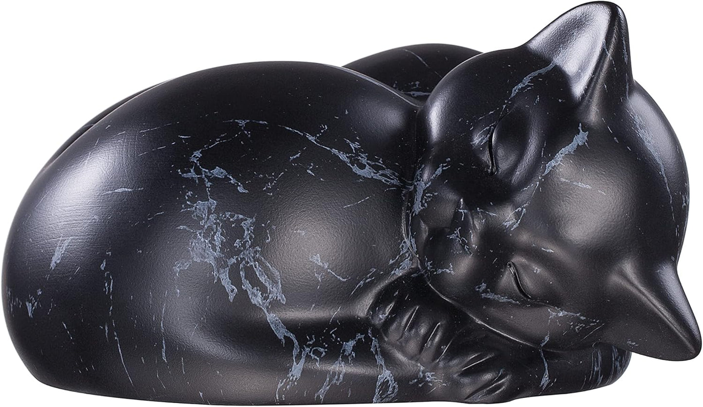 Pet Urns,Sleeping Resin Cremation Cat Urn, Cat Urns for Ashes, Small Animal Urn - Image 14