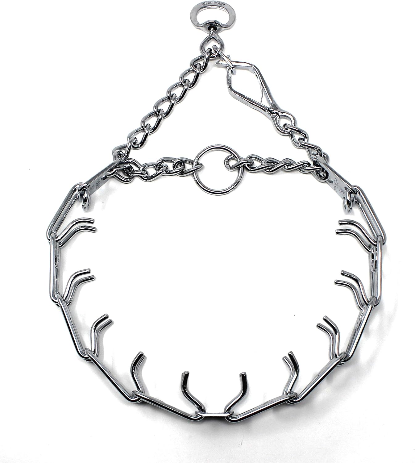 Herm Sprenger Dog Training Collar with Quick Release Buckle Ultra-Plus Chrome Plated Steel Training Collar Made in Germany 2.25mm x 16in Small - Image 11