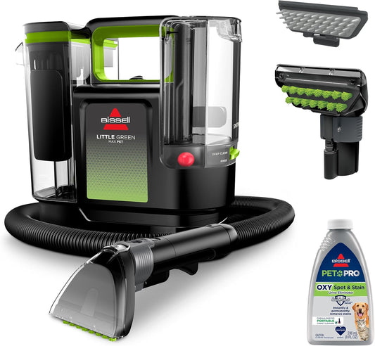 Bissell Little Green Max Pet vacuum with pet hair tool