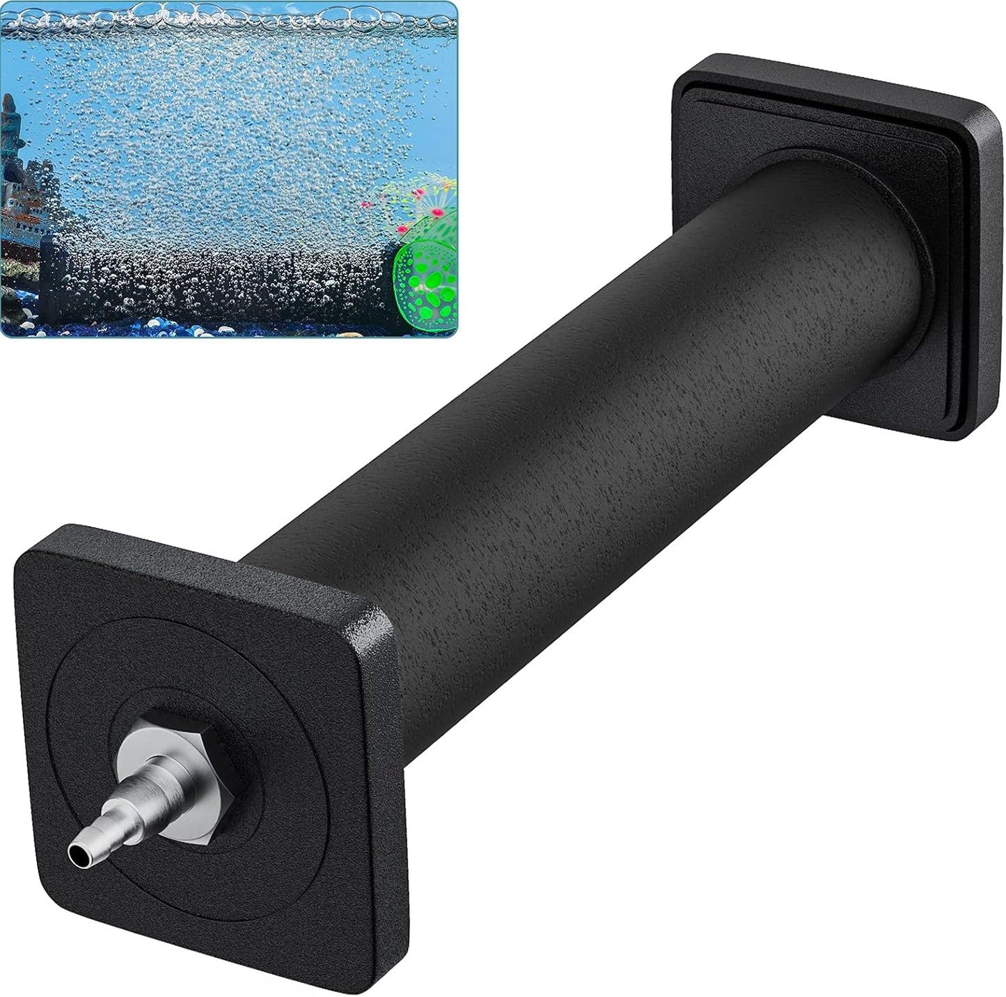 Pawfly 16 Inch Air Stone Cylinder for Larger Pumps Bubble Diffuser Release Tool for Large Aquariums Outdoor Pond Garden Circulation Systems and DWC Reservoirs, 2 Pack - Image 11