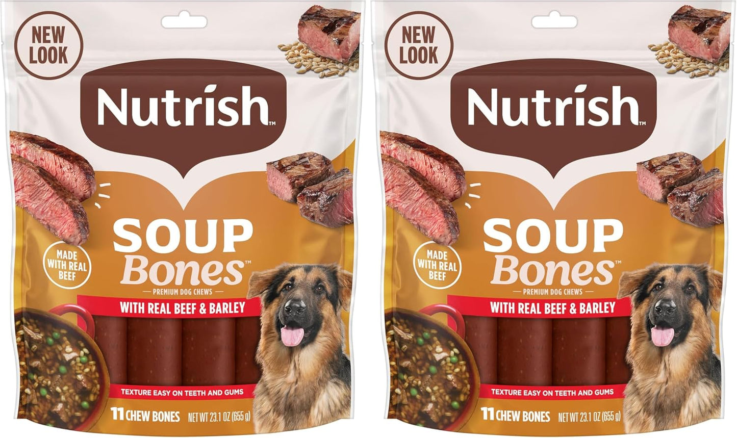Nutrish Rachael Ray Soup Bones Long Lasting Dog Chews Variety Pack, 22 Count (Pack of 2) - Image 15