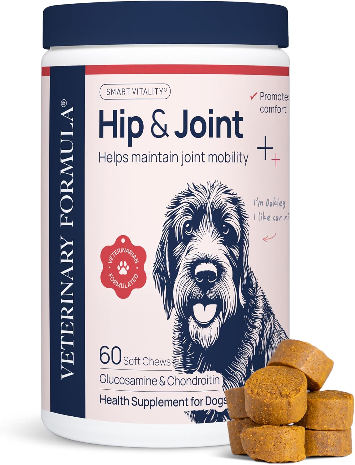 Veterinary Formula Pet Calm 60ct - Vet-Formulated Calming Chews for Dogs with L-Theanine, L-Tryptophan for Behavior Support, Relaxation Treats, Puppy Chews for Stressful Situations, Dog Calming Aid - Image 15