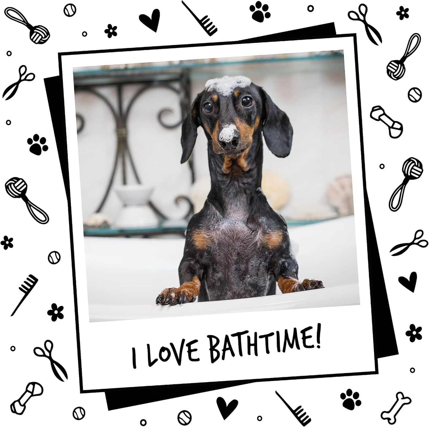 Dog Shampoo by Bugalugs Lavender & Chamomile 4 in 1 Dog Grooming Shampoo Products for Smelly Dogs with Fragrance, Best Puppy Shampoo, Vegan pet Shampoo & Conditioner - Image 9