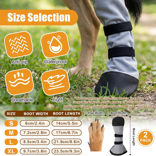 Sunnymove dog boots anti-slip sole texture