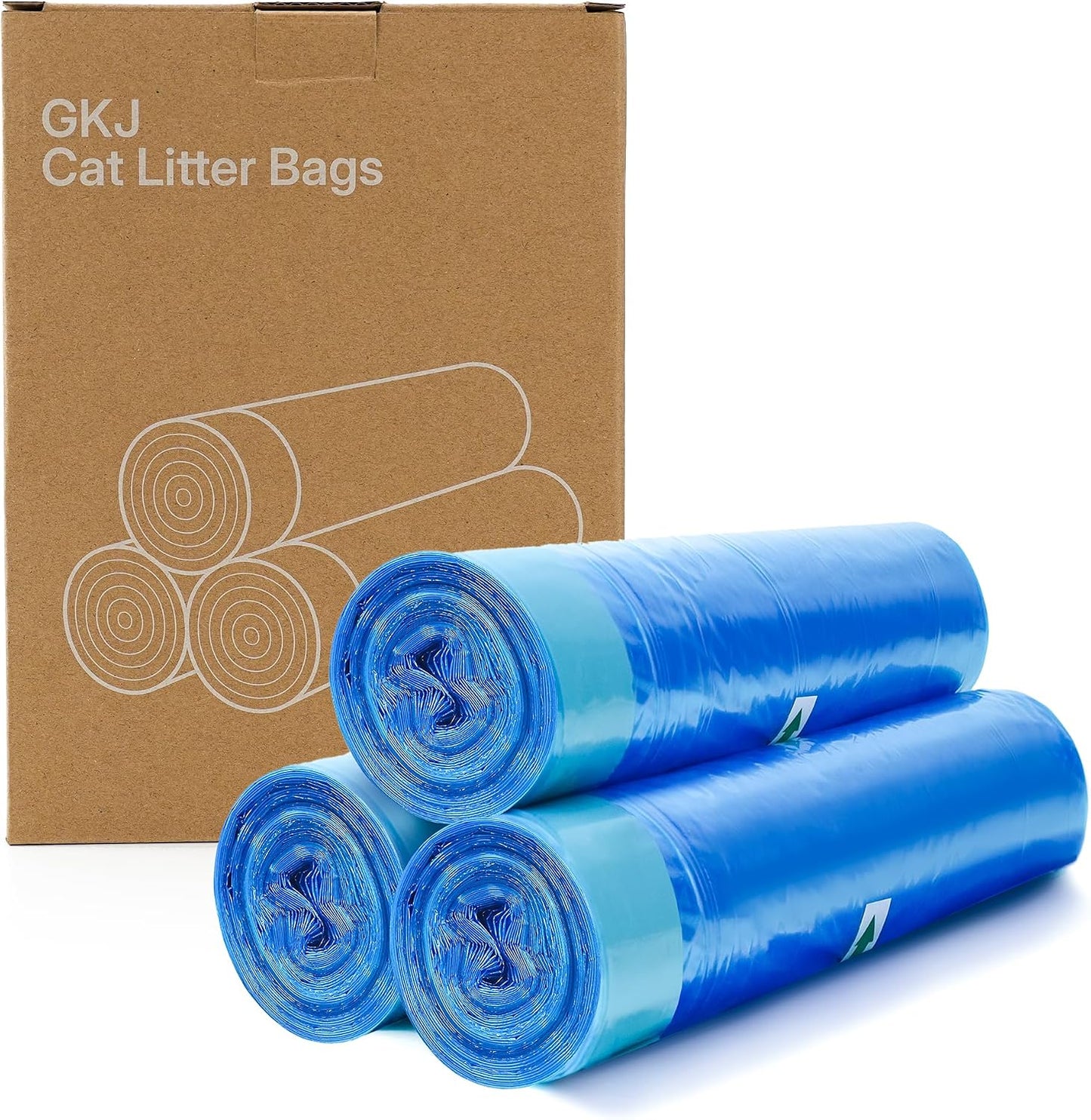 GKJ Cat Litter Box Waste Disposal System for Odor Control Cat Litter Trash Can | Includes 1 roll of 16 Easy Tear-Off Bags | Diaper Trash Can - Image 12