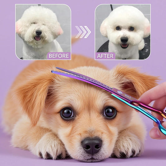 Close up of 18 tooth blade on Dream Reach grooming shear