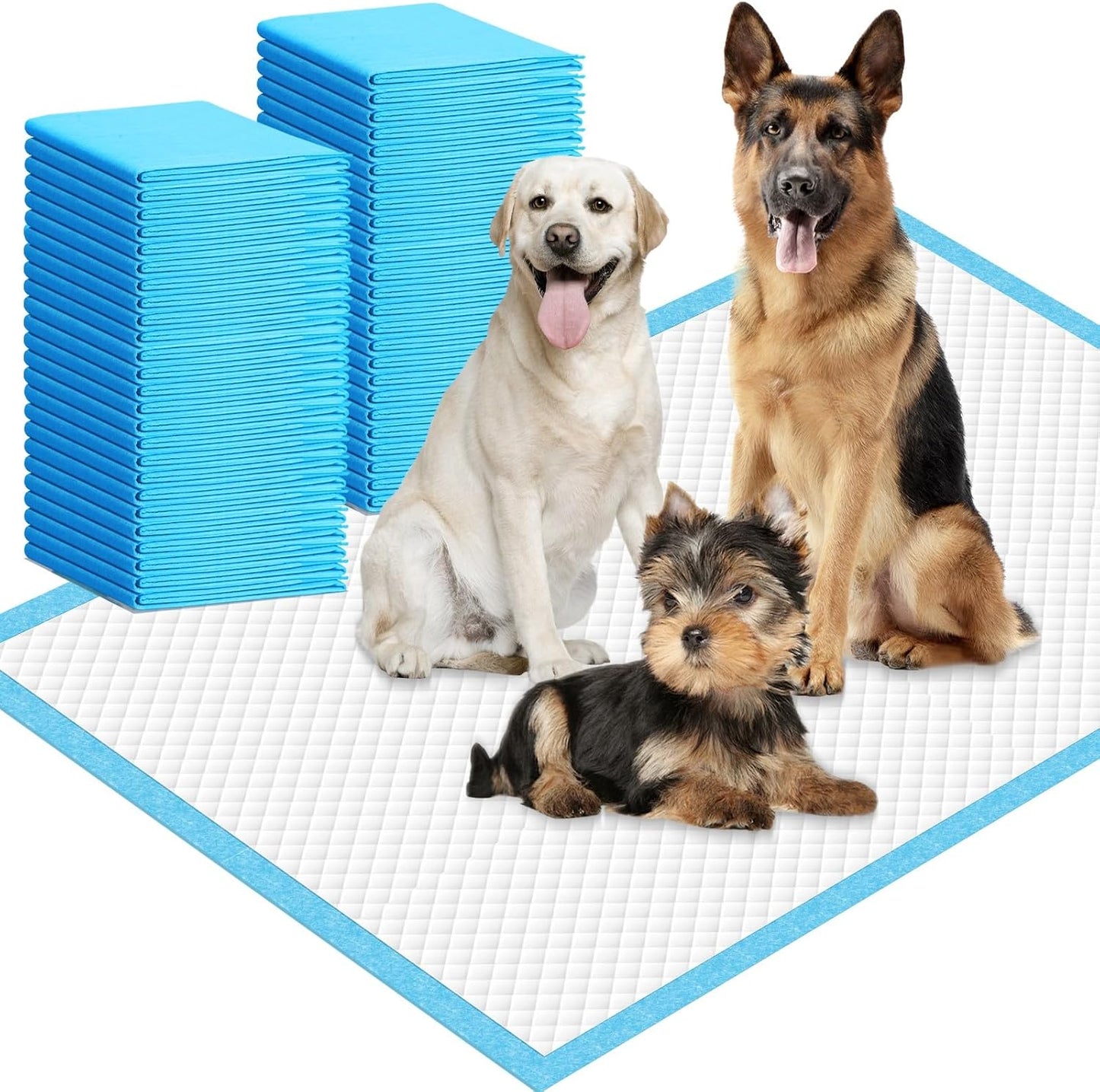 IMMCUTE XXL Puppy Pads 36"X44", 30 Ct, Jumbo-Size Dog Training Pads for Large Breed or Multiple Dogs, Pee Pads Extra Large with Adhesive Strip, Odor Control Dog Potty Pads - Image 11