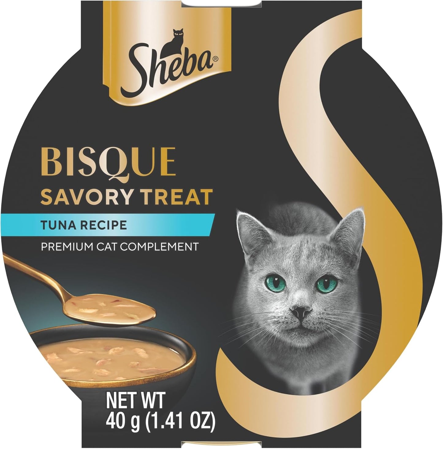 Sheba Bisque Lickable Cat Treats & Cat Food Toppers Chicken Recipe, 1.4 oz. Bowls, 14 Count - Image 10