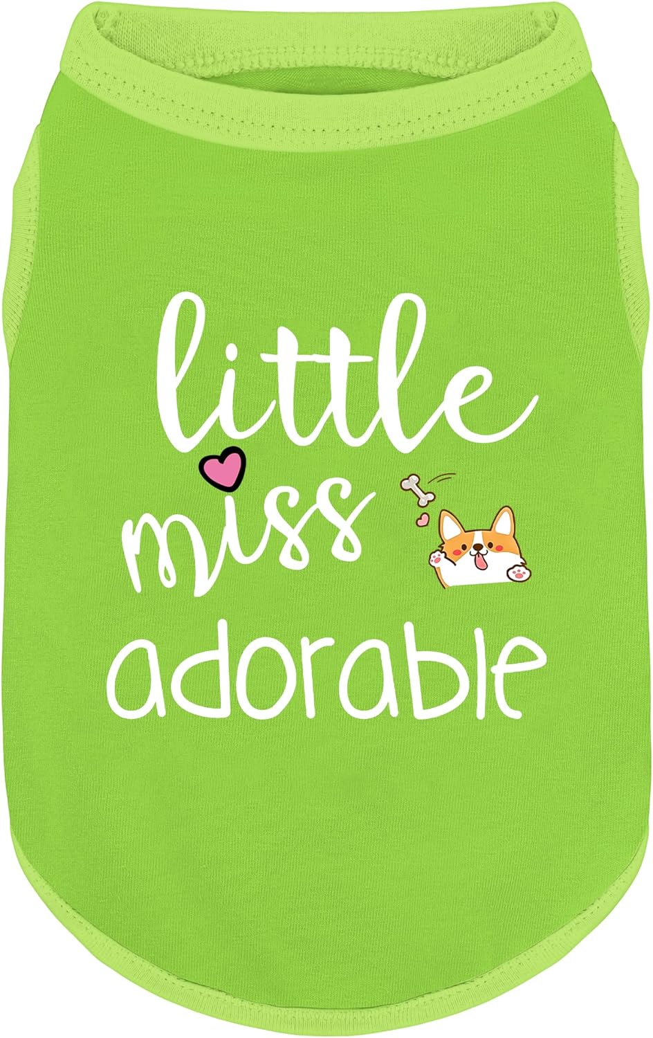 Pink Cotton Dog Shirt with 'Little Miss Princess' Print, Soft & Breathable Pet Apparel for Small to Large Dogs, All-Season Sleeveless Vest, Cute and Comfortable Dog Outfit.Pink Crown XS - Image 15