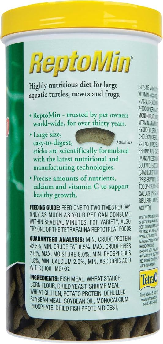 Tetra turtle food sticks for large aquatic reptiles