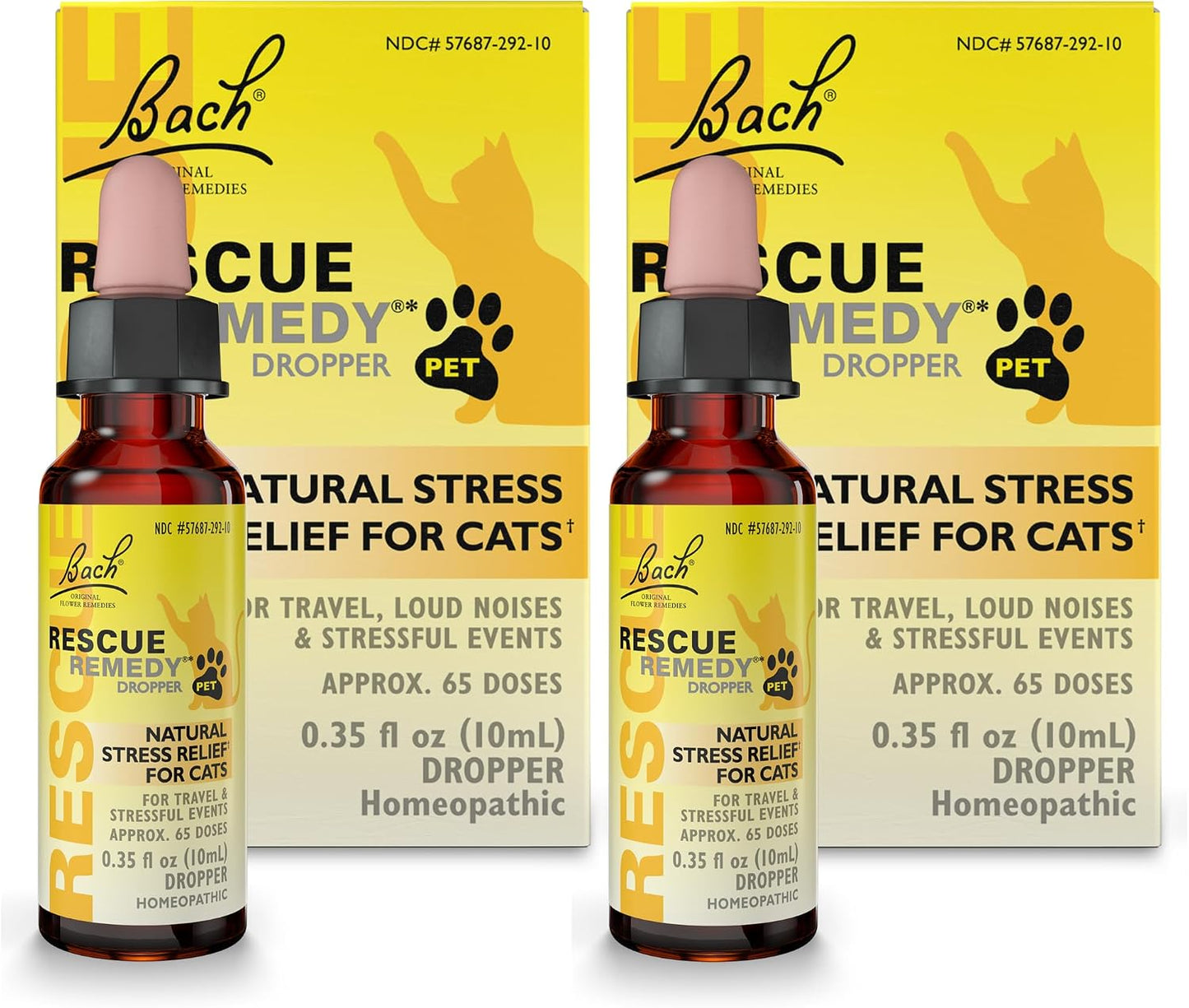 Bach Rescue Remedy Pet Dropper for Cats - 10 mL - Stress & Tension Support for Cats Natural Flower Essences - Sedative-Free, Homeopathic Liquid Formula - for All Breeds, Ages & Weights - Image 9