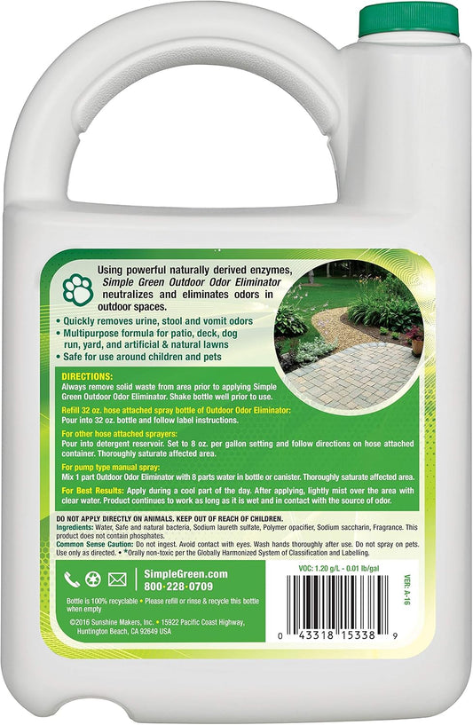 Simple Green pet odor remover for artificial grass