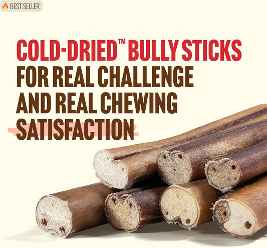 Natural Farm 6 inch beef pizzle dog chews high protein single ingredient pet snacks