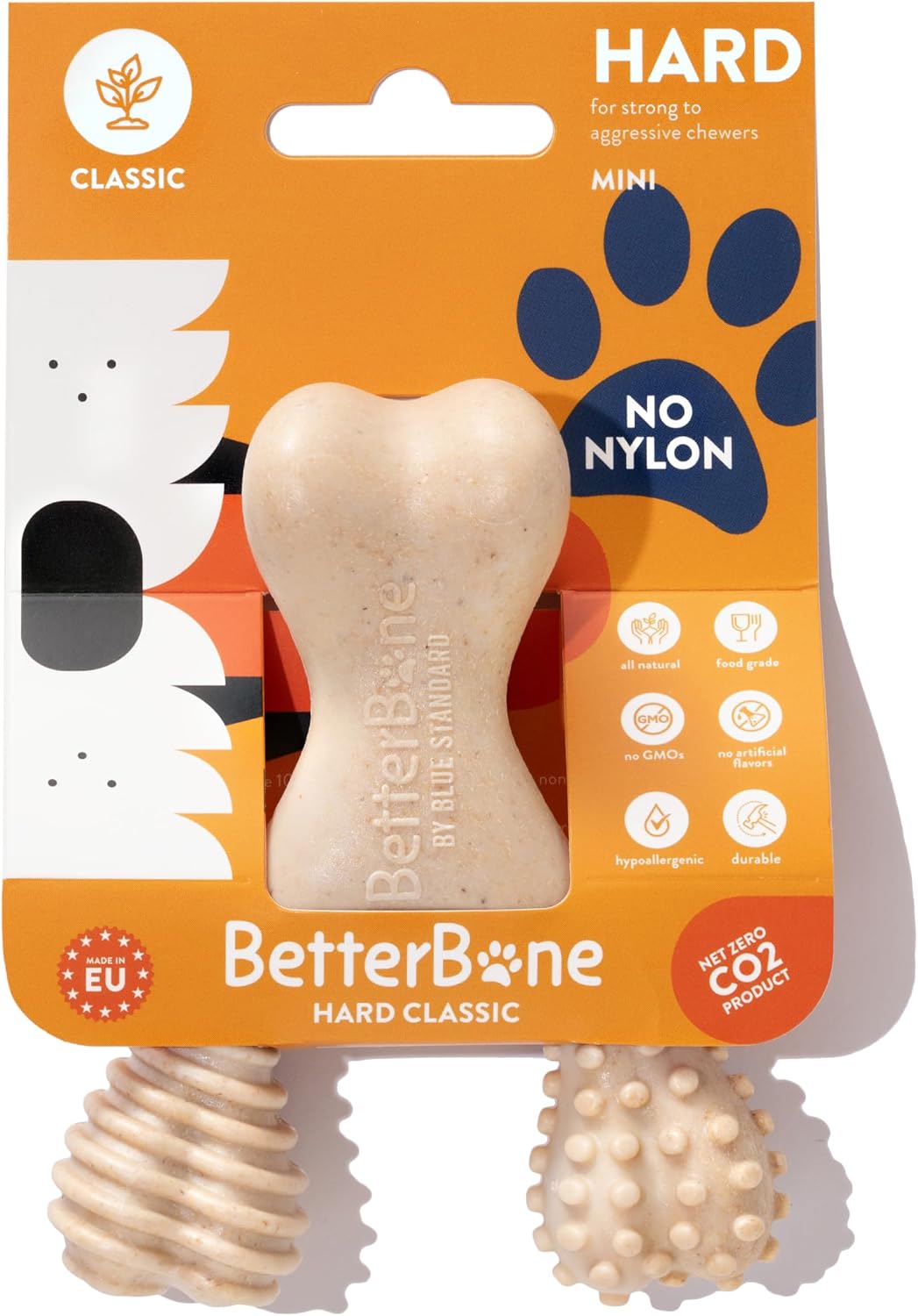 BetterBone - Hard Density - Ideal for Strong to Aggressive Chewers - All-Natural, Nylon-Free Dog Chew Toys - Non-Toxic, Promotes Dental Health, Splinter-Resistant, Sustainably Made - Image 11