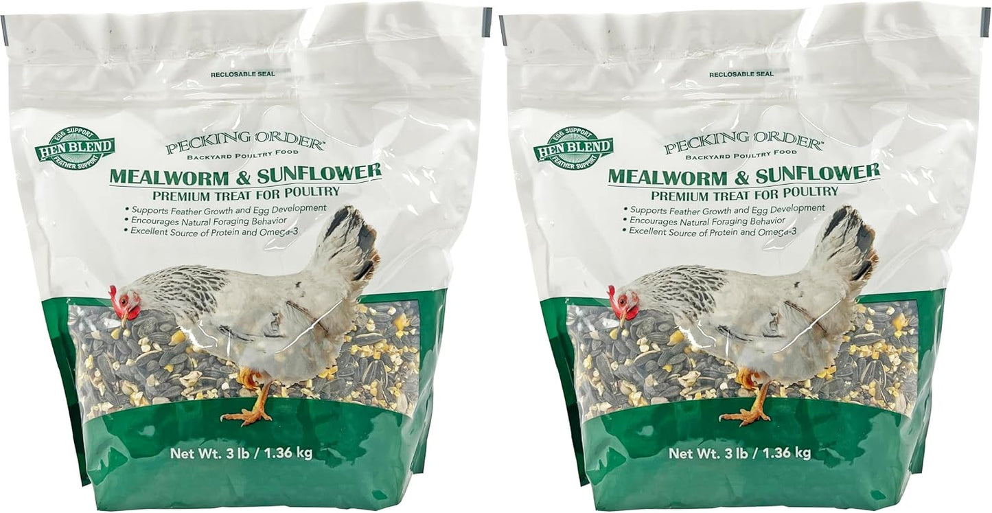 Pecking Order 9328 Mealworm & Sunflower Treat, 3 lb. - Image 9