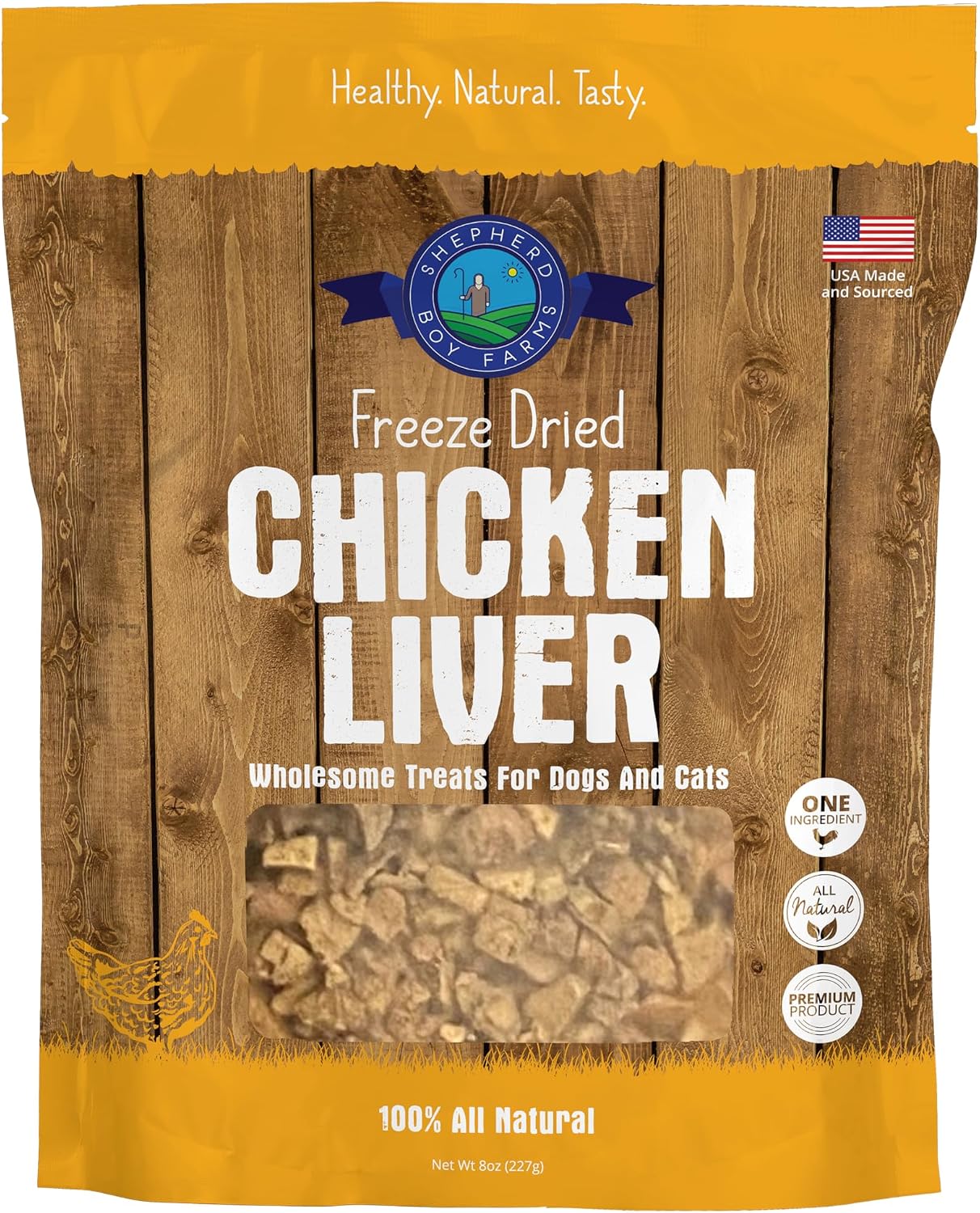 Shepherd Boy Farms Freeze Dried Dog and Cat Treats, Duck Heart, All Natural Freeze-Dried Dog Treat & Snack, Made in USA, High in Protein, Essential Nutrition of Raw Food, Single Ingredient 3oz - Image 15