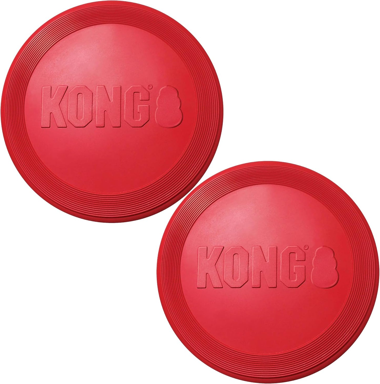 KONG Flyer - Durable Dog Toy for Outdoor Playtime - Natural Rubber Flying Disc, Dog Toy for Fetch - Safer Disc for Healthy Activity - for Medium/Large Dogs - Image 11