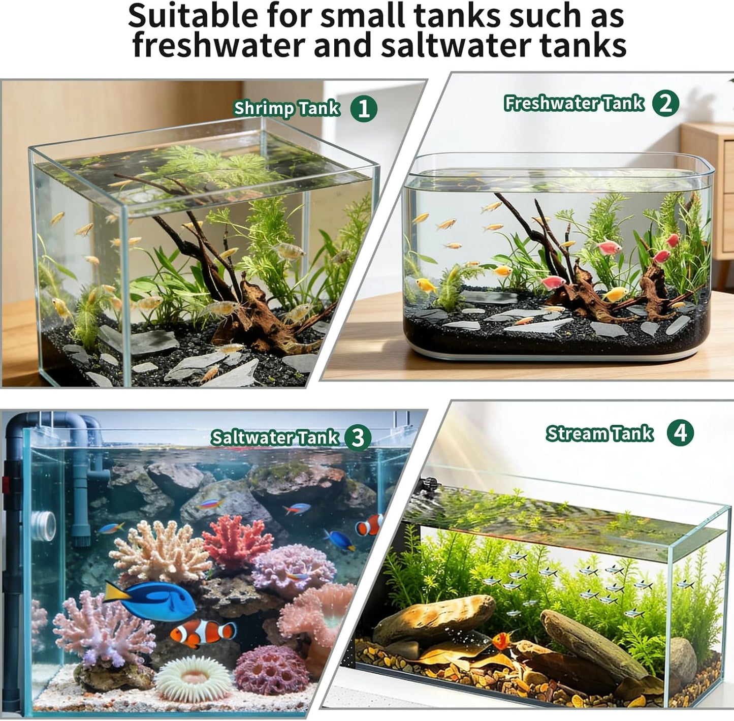 Boxtech complete aquarium maintenance kit with replacement blades packaging