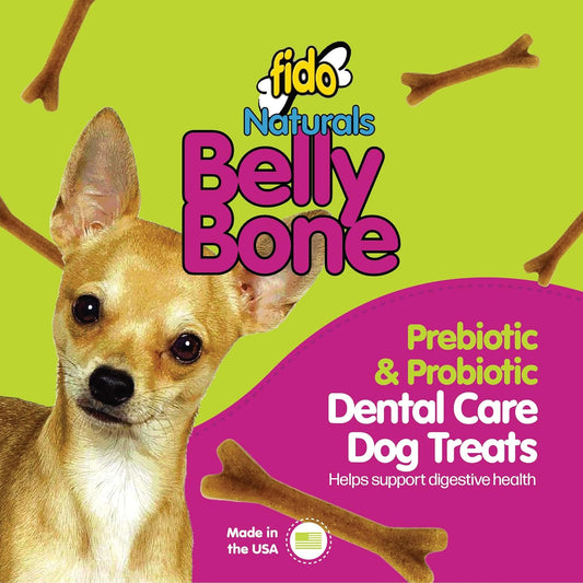 Fido Belly Bones 21 count bag for small dogs