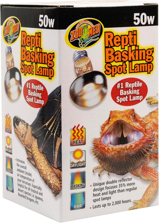 Zoo Med reptile terrarium heating bulb close up