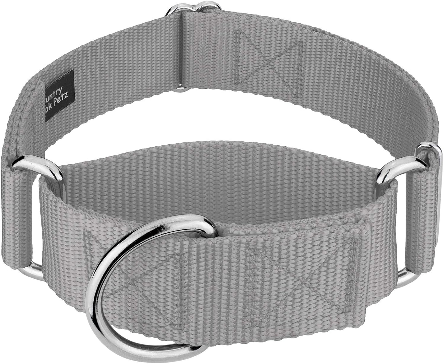 Country Brook Petz - HossFit Jr Wide Martingale Dog Collar - Training Collar with No Buckle - Service Dog Collar for All Pups - Vibrant, Colorful Collection (Royal Blue, Large) - Image 15