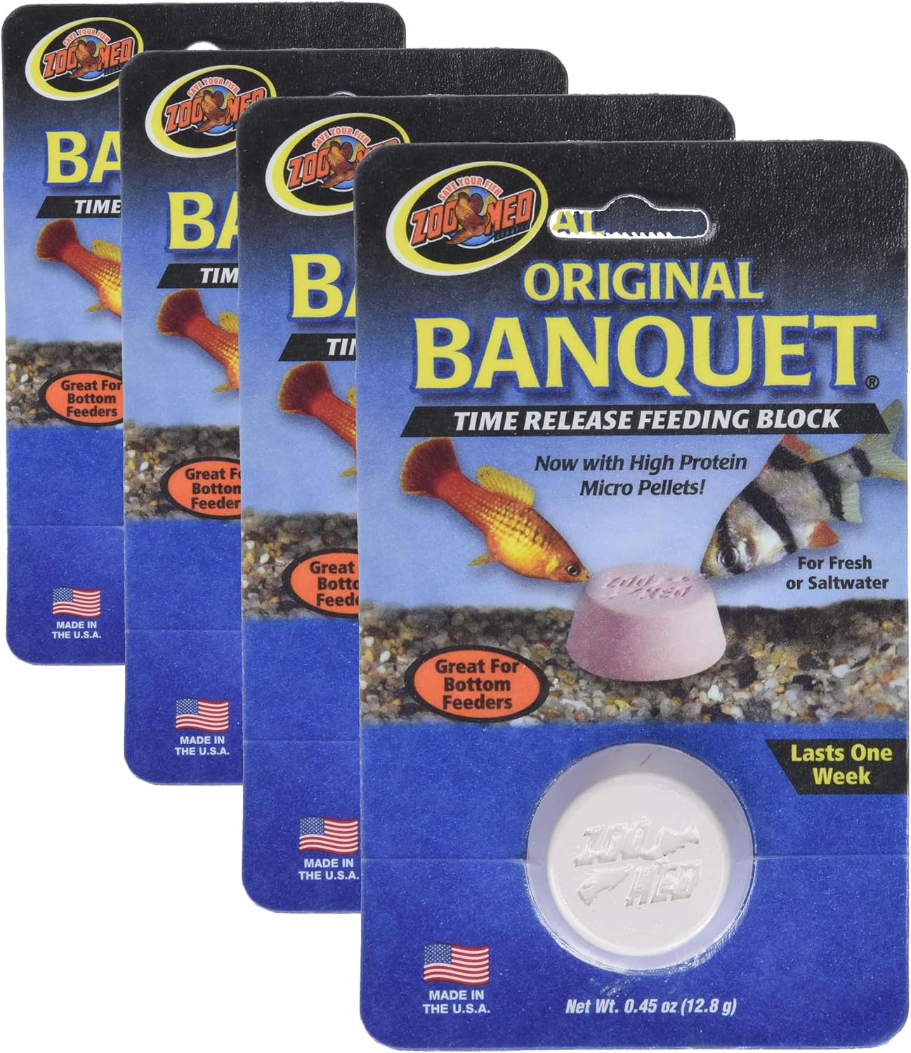 Zoo Med aquarium fish feeding block for bottom feeders