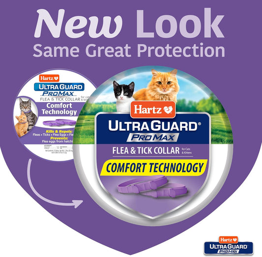 Hartz cat flea collar packaging showing 14 months protection