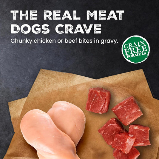 Blue Buffalo Wild Cuts chicken and beef pouches high protein
