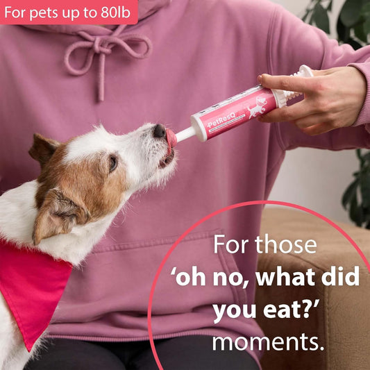 PetResQ pet detox gel dial-a-dose syringe for precise weight management
